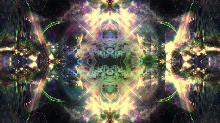psychedelic, trippy, abstract, backgrounds, digital composite