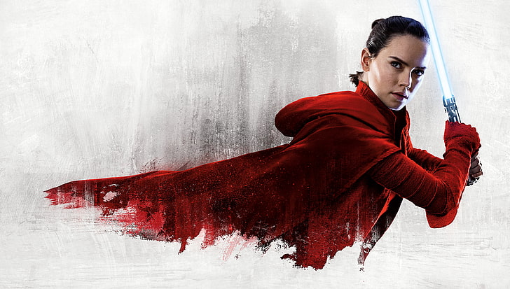 Daisy Ridley, Rey, 4K, Star Wars: The Last Jedi