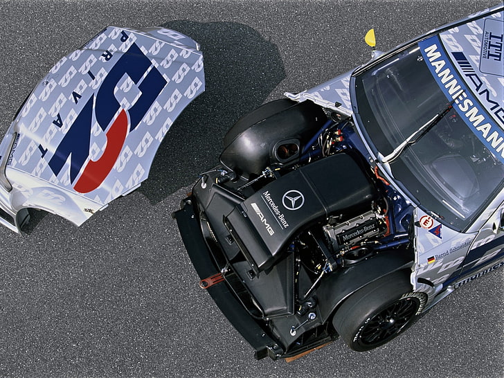1994, amg, benz, dtm, engine, mercedes, race, racing, w202, HD wallpaper