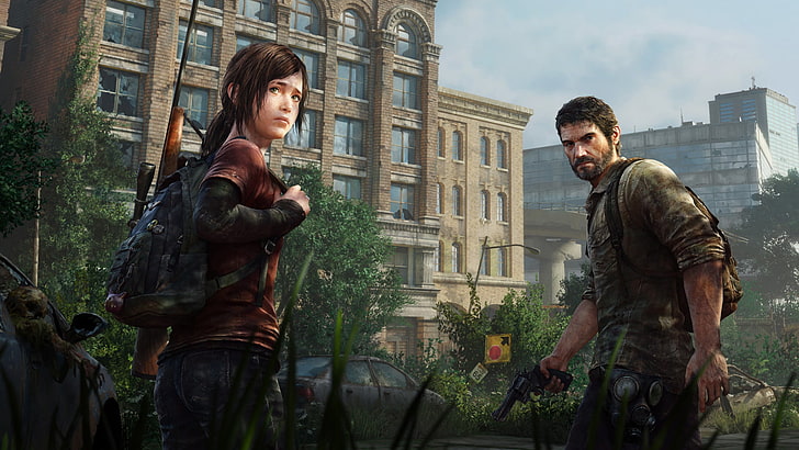 game application case cover, The Last of Us, apocalyptic, Joel, HD wallpaper