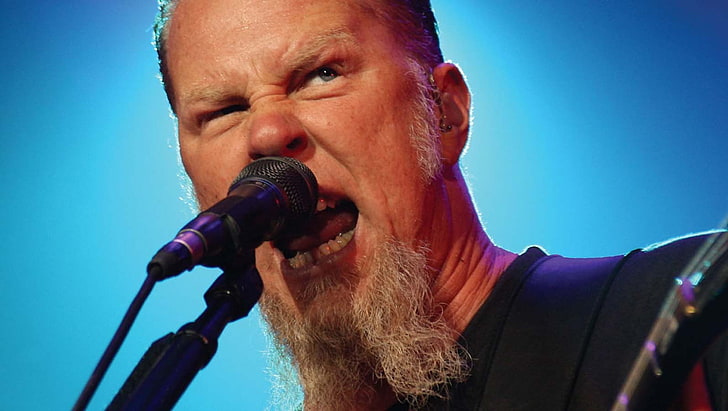 Metallica, James Hetfield, music, men, celebrity, singer, input device, HD wallpaper