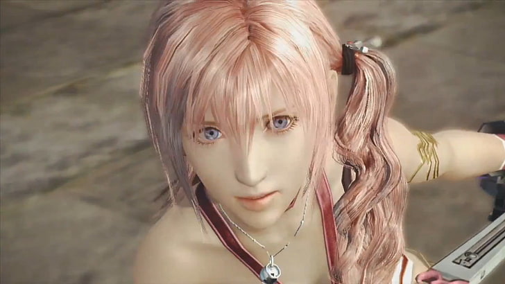 Final Fantasy XIII-2 Game Girl Final Fantasy XIII-2 Video Games Final Fantasy HD Art