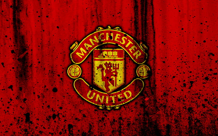 Manchester United FC  Logo 2K wallpaper download
