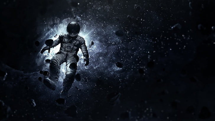 HD wallpaper: white astronaut, space, the suit, costume, weightlessness,  sport | Wallpaper Flare