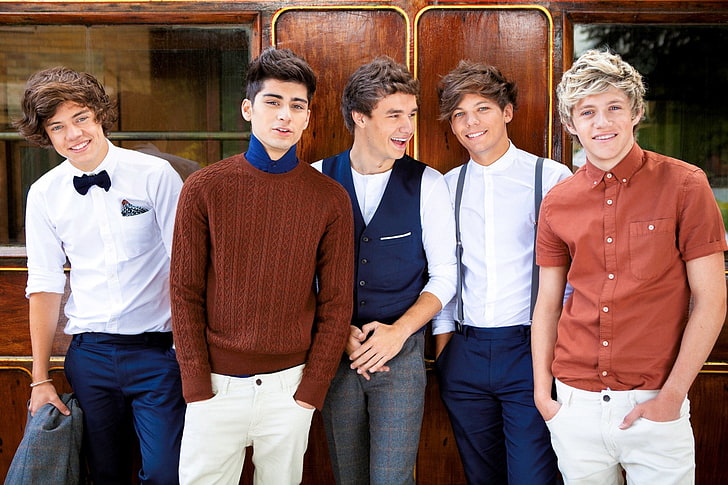 One Direction band, britain, van di, harry styles, boy band, liam payne