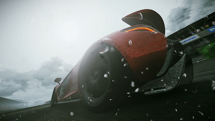 Project cars, McLaren P1, video games, HD wallpaper