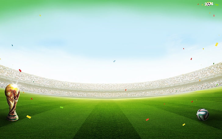 2014 Brazil 20th FIFA World Cup Desktop Wallpapers.., sport, team sport, HD wallpaper