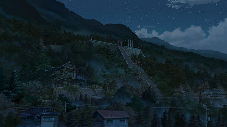 Kimi No Nawa movie still screenshot, Makoto Shinkai, Kimi no Na Wa, HD wallpaper