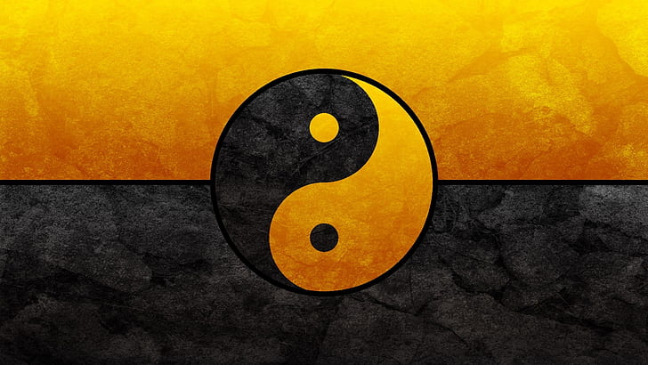yin yang, Others, HD wallpaper