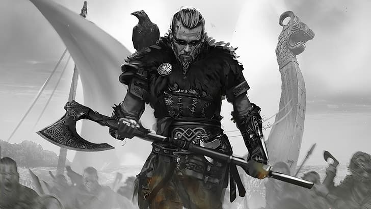 Assassin's Creed, Assassin's Creed Valhalla, viking, warrior