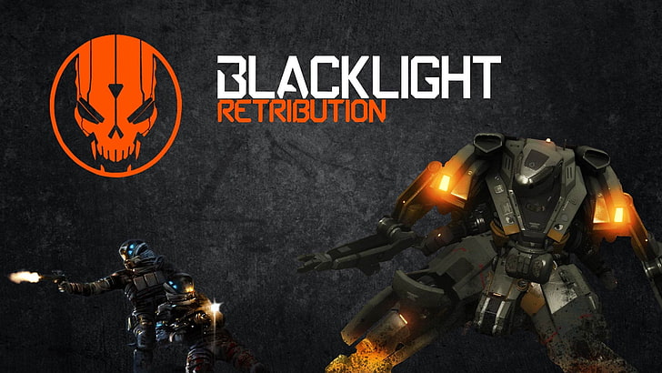 action, blacklight, cyberpunk, fighting, fps, futuristic, game, HD wallpaper
