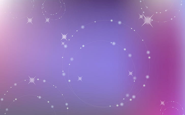 White sparkly dots on a purple background, pink and purple textile