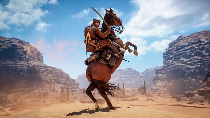 Battlefield 1, Sinai Desert 1, Gameplay, HD