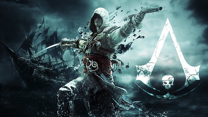 HD wallpaper: assassins creed, Assassins Creed: Black Flag, video games,  water | Wallpaper Flare