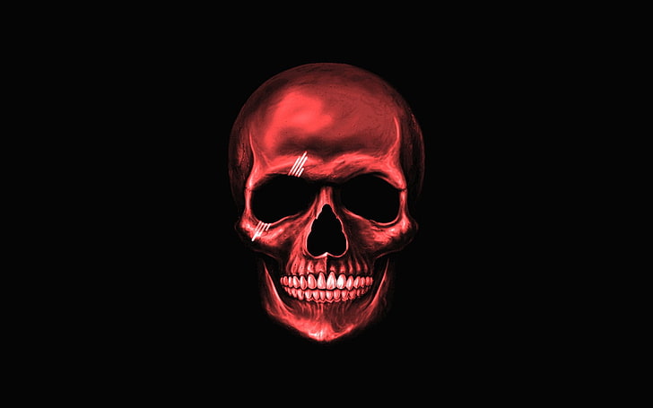HD wallpaper: art, artwork, Dark, Evil, horror, skeleton, skull, skulls,  fear | Wallpaper Flare