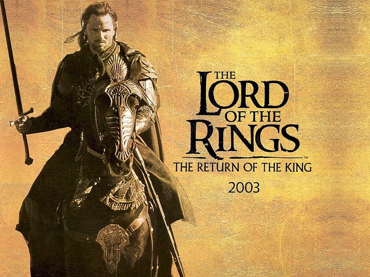 movies, The Lord of the Rings: The Return of the King, Aragorn, HD wallpaper