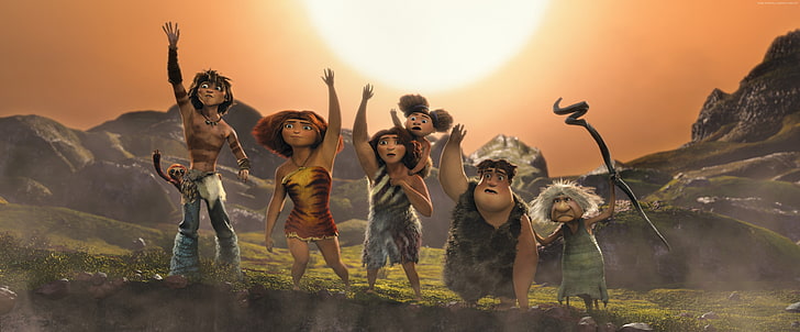 5k, best animation movies, The Croods 2