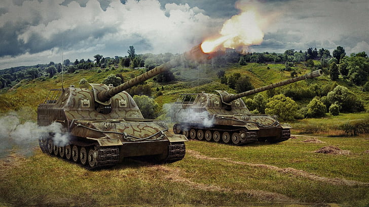 World of Tanks, wargaming, video games, Obj. 261, HD wallpaper