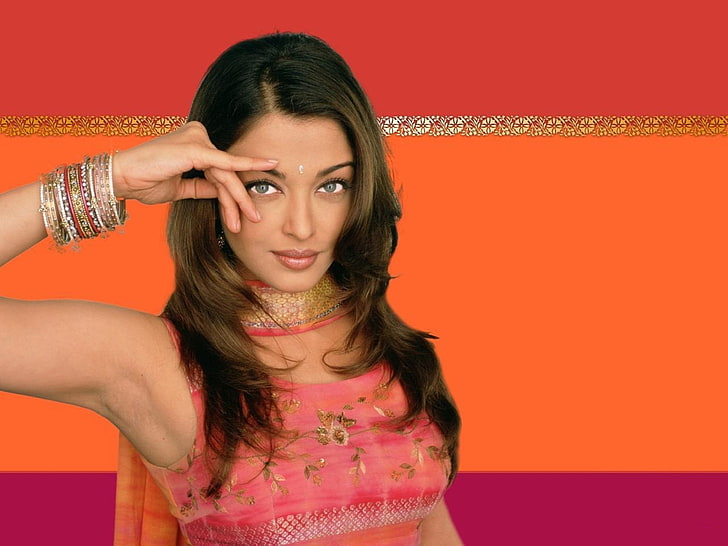 HD wallpaper: Actresses, Aishwarya Rai, portrait, colored background, adult  | Wallpaper Flare