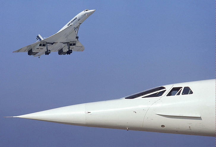 Concorde, airplane, aircraft, aircraft planes, HD wallpaper