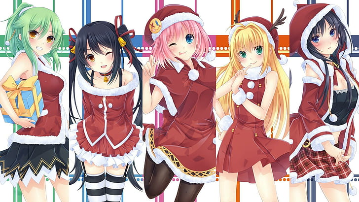 Details more than 82 anime christmas outfit super hot -  awesomeenglish.edu.vn
