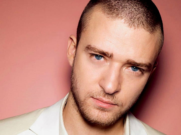 Justin Timberlake, Celebrities, Star, Movie Actor, Handsome Man, Blue Eyes, Pink, Photography, HD wallpaper
