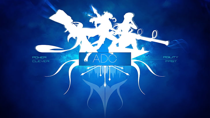 blue and white computer wallpaper, League of Legends, ADC, Vayne (League of Legends), HD wallpaper