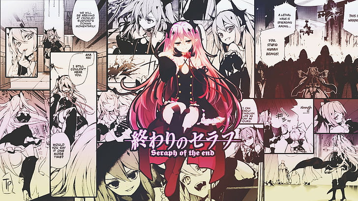 HD wallpaper: Owari No Seraph, anime girls, Krul Tepes, manga, translated |  Wallpaper Flare