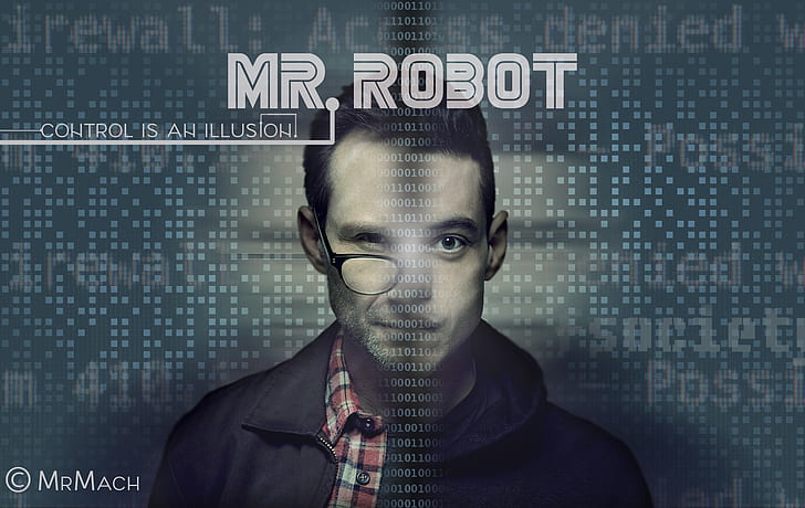 Mr. Robot, Elliot (Mr. Robot), Christian Slater, Rami Malek, HD wallpaper