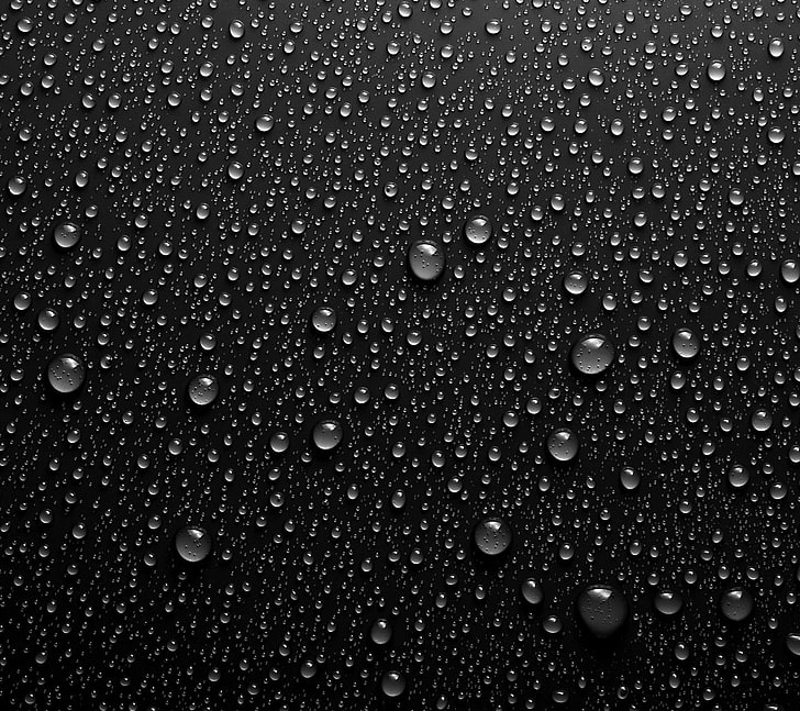 abstract, water, drop, wet, full frame, backgrounds, no people, HD wallpaper