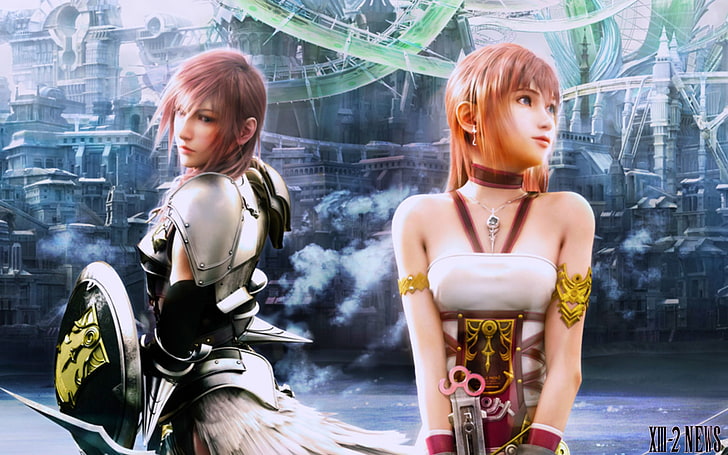 Final Fantasy XIII-2 Game Girls final Fantasy XIII-2 Video Games Final Fantasy HD Art, HD wallpaper