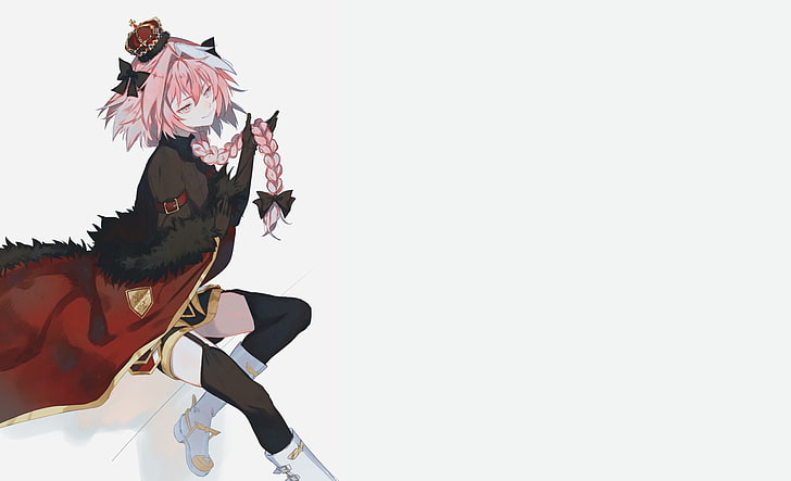 Fate Series, Fate/Apocrypha, Astolfo (Fate/Apocrypha), Rider of Black (Fate/Apocrypha), HD wallpaper