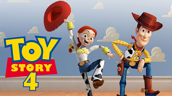 Enumerar abajo Hecho un desastre HD wallpaper: Movie, Toy Story 4, Jessie (Toy Story), Woody (Toy Story) |  Wallpaper Flare