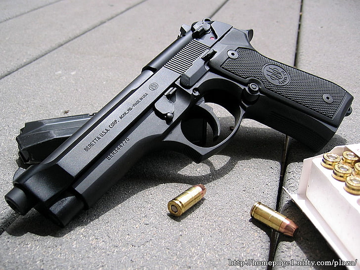beretta pistol, weapon, gun, law, handgun, social issues, crime