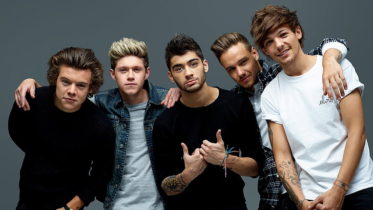 One Direction, Band (Music), group of people, young men, young adult
