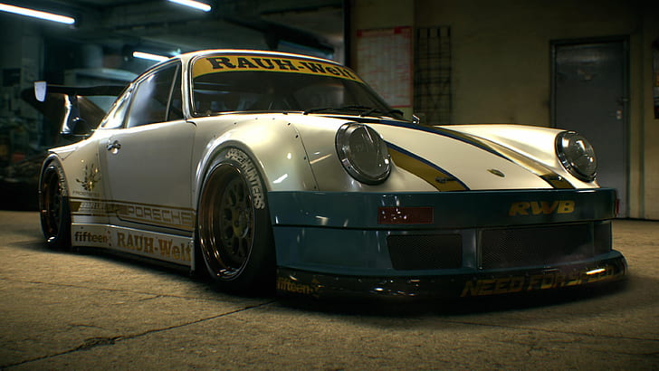 Need For Speed Porsche Rauh-Welt, car, action, racing