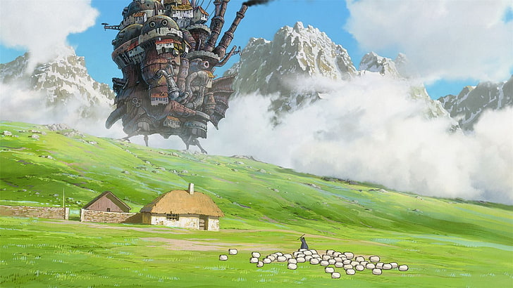 Studio Ghibli  Totoro  Hayao Miyazaki  Howls Moving Castle  anime  My Neighbor Totoro