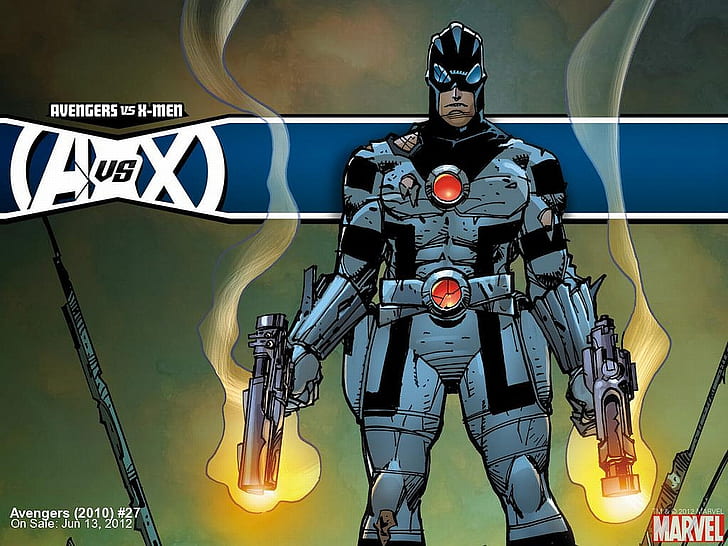 Avengers Vs Xmen HD, avengers vs x-men illustration, comics, HD wallpaper