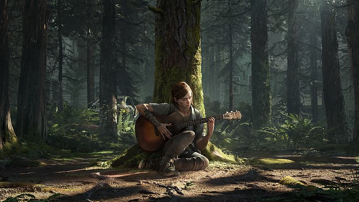 Ellie, The Last of Us, The Last of Us 2, video games, video game characters