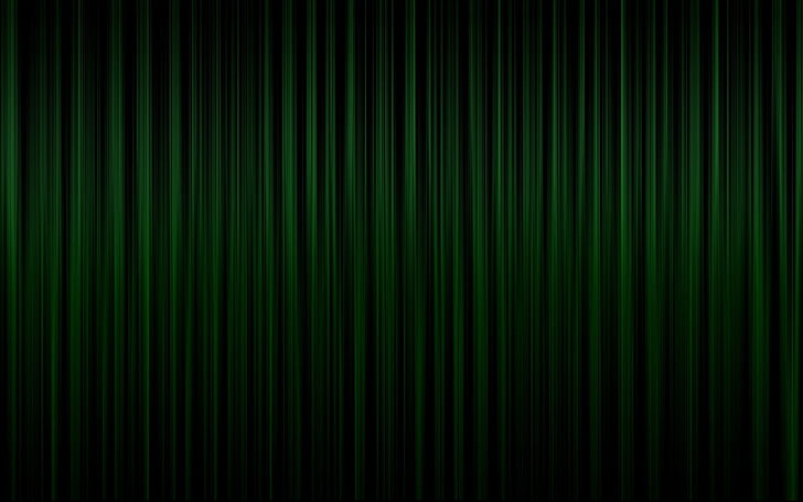 black surface, green, bands, vertical, dark, shadow, curtain