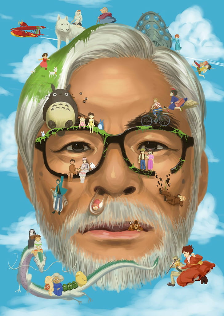 anime, Studio Ghibli, Hayao Miyazaki, HD wallpaper