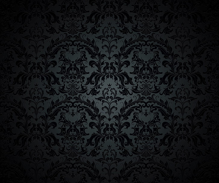 HD wallpaper: Pattern, Black Background, The dark background, Drakkar ...