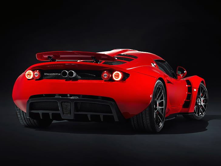 Hennessey Venom GT HD, red lotus eclipse, cars