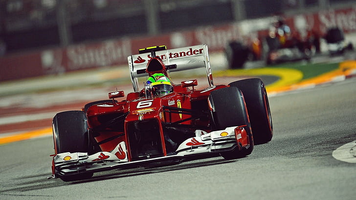 Formula 1, Scuderia Ferrari, Fernando Alonso, car, HD wallpaper