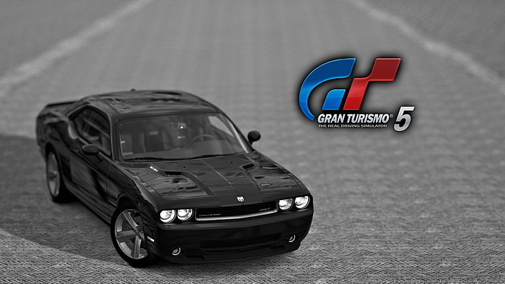 black and gray car die-cast model, Gran Turismo, Gran Turismo 5, HD wallpaper