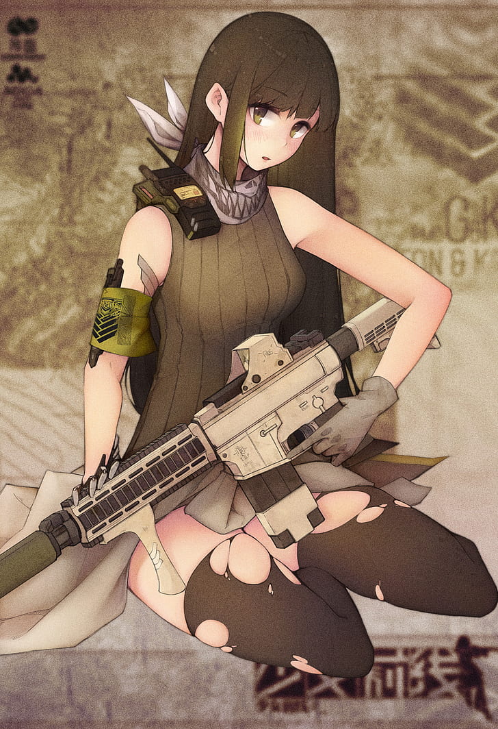 anime Girls_Frontline Girls Frontline gun