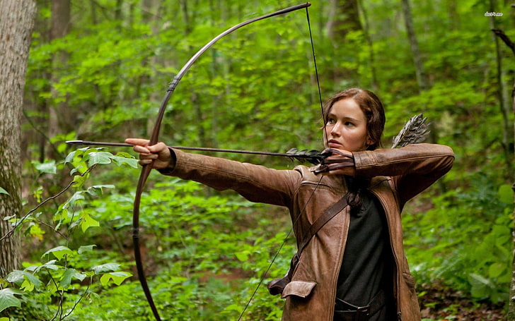Jennifer Lawrence, movies, Hunger Games, The Hunger Games, women, HD wallpaper