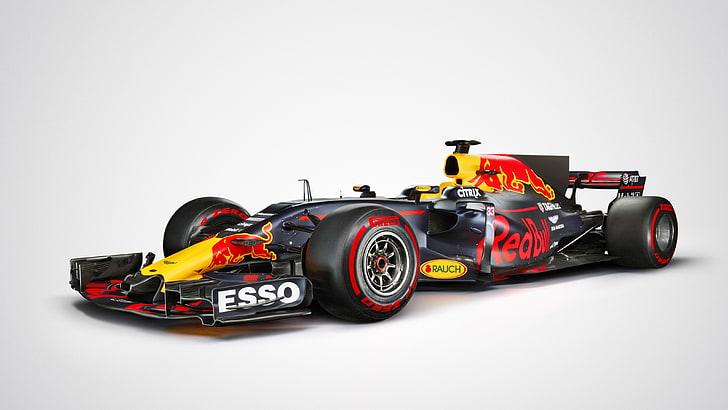Formula One, 2017, Racing car, 4K, Red Bull RB13, HD wallpaper