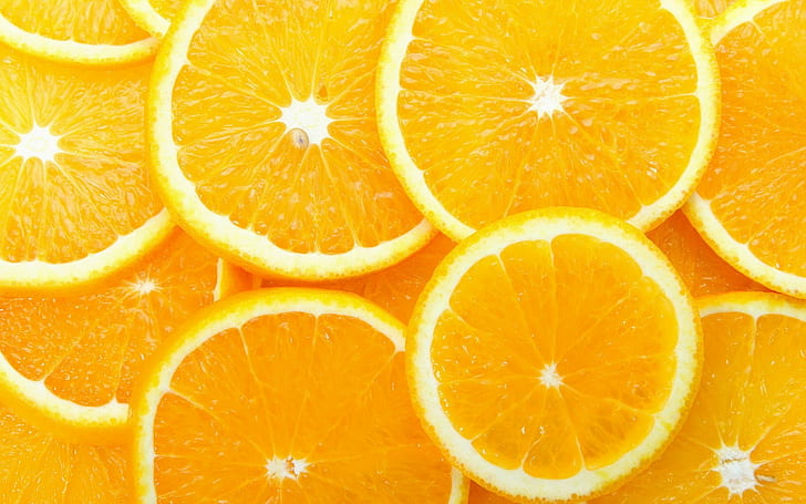 sliced oranges, food, fruit, citrus Fruit, freshness, orange - Fruit, HD wallpaper
