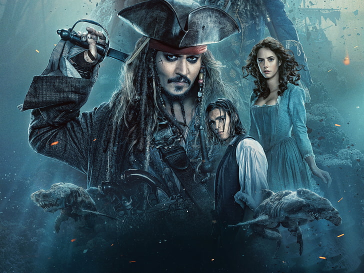 Pirates of the Caribbean: Dead Men Tell No Tales, movies, women, HD wallpaper
